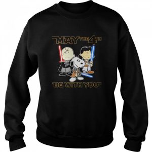 May The 4th Be With You Snoopy Charlie Shirt 2
