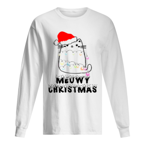 Meowy Christmas Holiday shirt 1