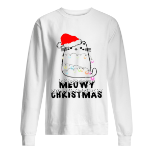 Meowy Christmas Holiday shirt 2