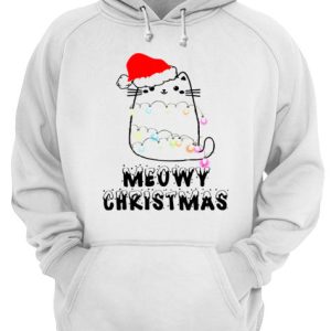 Meowy Christmas Holiday shirt 3