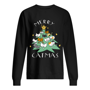 Merry Catmas Funny Cool Christmas shirt
