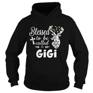 Merry Christmas Blessed To Be Called Gigi TShirt 1