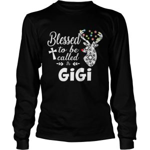 Merry Christmas Blessed To Be Called Gigi TShirt 2