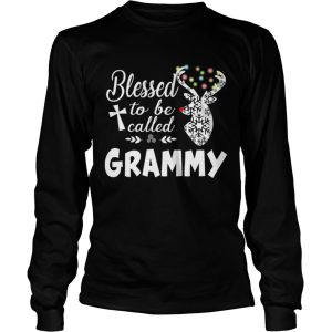 Merry Christmas Blessed To Be Called Grammy TShirt 2