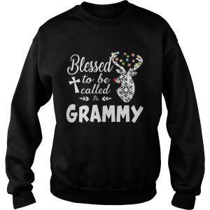 Merry Christmas Blessed To Be Called Grammy TShirt 3