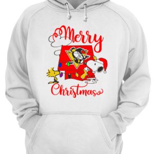 Merry Christmas Snoopy Pittsburgh Penguins shirt 3