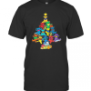 Merry Christmas Tree Bears Color T-Shirt