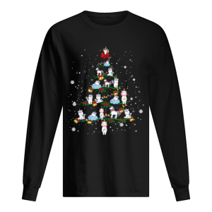 Merry Christmas Unicorn Tree Xmas Funny Unicorn Lover Gift T Shirt 1