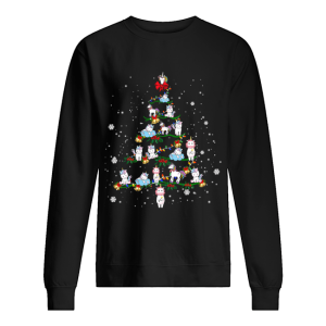 Merry Christmas Unicorn Tree Xmas Funny Unicorn Lover Gift T Shirt 2