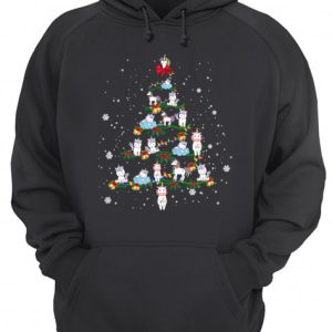 Merry Christmas Unicorn Tree Xmas Funny Unicorn Lover Gift T Shirt 3