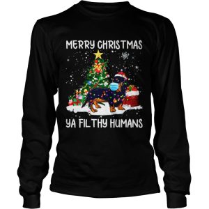 Merry Christmas Ya Fil Thy Humans shirt 2