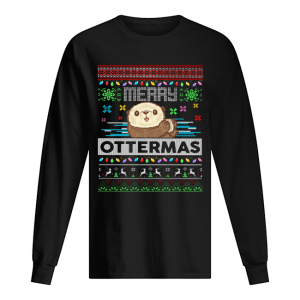 Merry Ottermas Ugly Christmas shirt