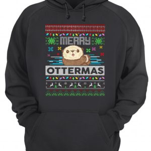 Merry Ottermas Ugly Christmas shirt 3