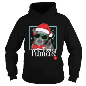 Merry Pitmas Pitbull Dog Funny Ugly Christmas shirt