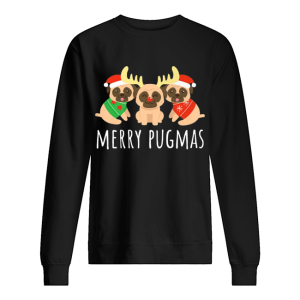 Merry Pugmas Pug Dog Ugly Christmas shirt 2