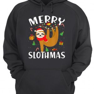 Merry Slothmas Christmas Pajama for Sloth Lovers shirt 3