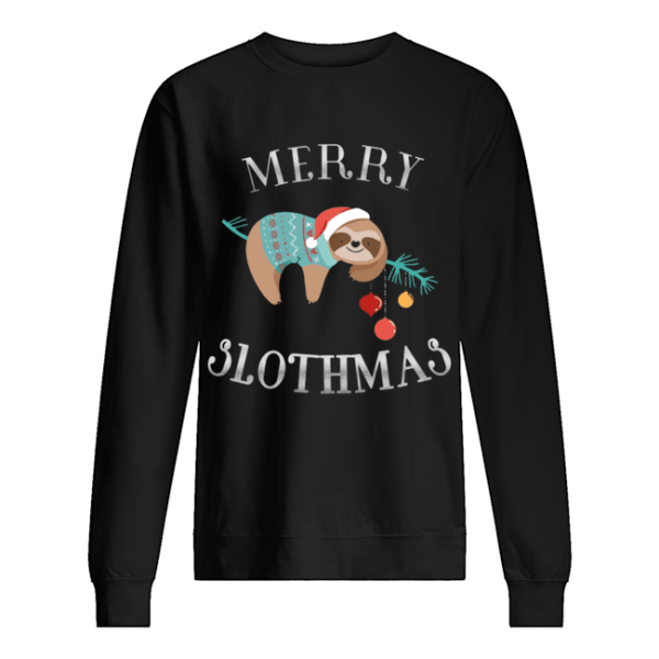 Merry Slothmas Funny Christmas for Sloth Lovers shirt