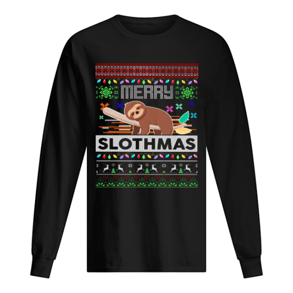 Merry Slothmas Ugly Christmas shirt