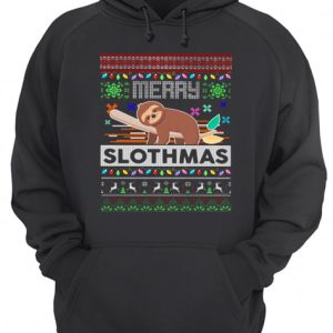 Merry Slothmas Ugly Christmas shirt 3
