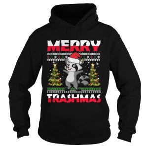 Merry Trashmas Raccoon Christmas shirt 1