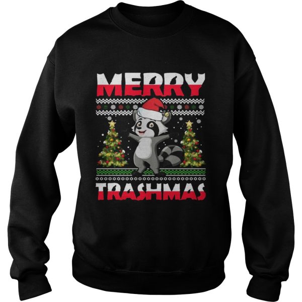 Merry Trashmas Raccoon Christmas shirt