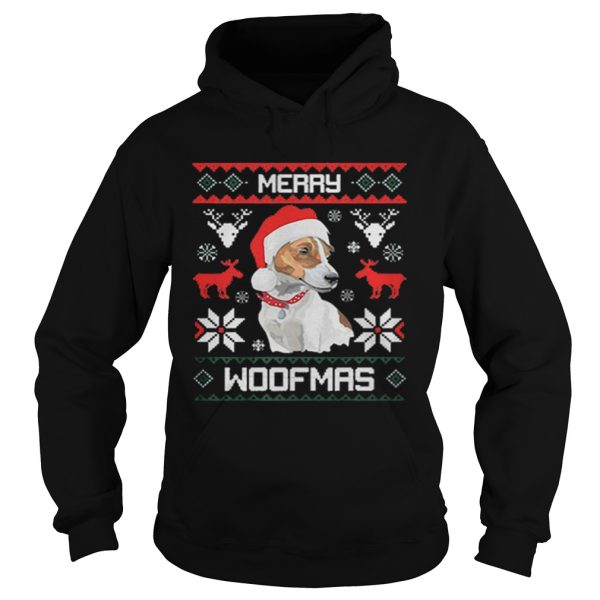 Merry Woofmas ugly Christmas shirt