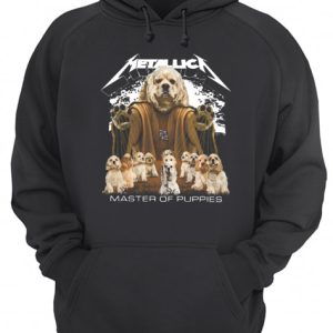 Metallic American Cocker Spaniel Master of puppies shirt 3
