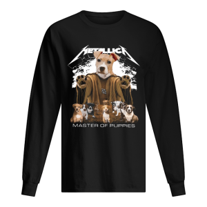 Metallic American Pit Bull Terrier Master of puppies shirt 1