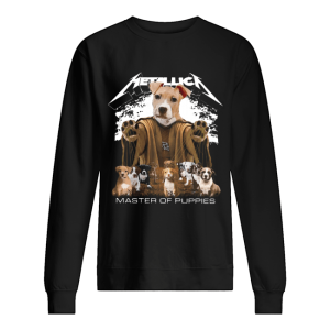 Metallic American Pit Bull Terrier Master of puppies shirt