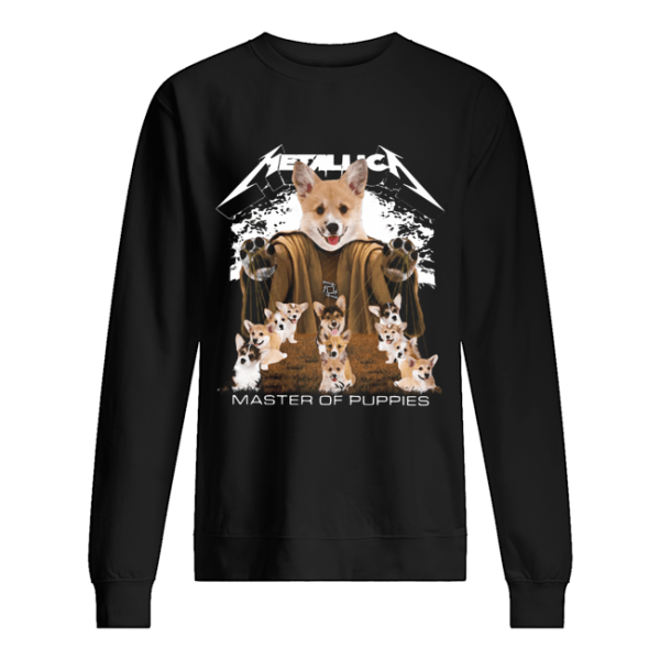 Metallic Pembroke Welsh Corgi Master of puppies shirt