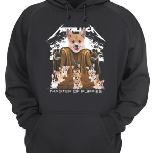 Metallic Pembroke Welsh Corgi Master of puppies shirt 3