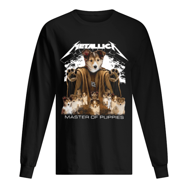 Metallic Shetland Sheepdog Master of puppies shirt