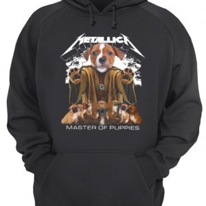 Metallic Staffordshire Bull Terrier Master of puppies shirt 3