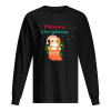 Mewwy Christmas Funny Ginger Tuxie Kitty Cat Lovers Holiday T-Shirt