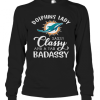 Miami Dolphins Lady Sassy Classy And A Tad Badassy T-Shirt