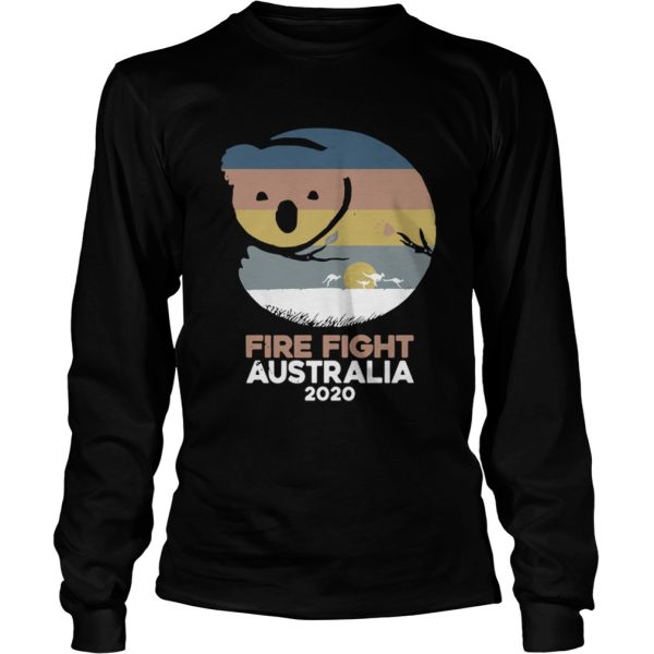 Michael Bubl Vintage Koala Fire Fight Australia 2020 shirt