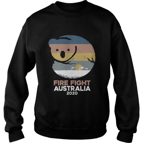 Michael Bubl Vintage Koala Fire Fight Australia 2020 shirt