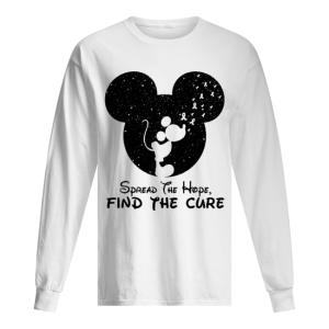 Mickey Breast Cancer Awareness Spread The Hope Find The Cure shirt