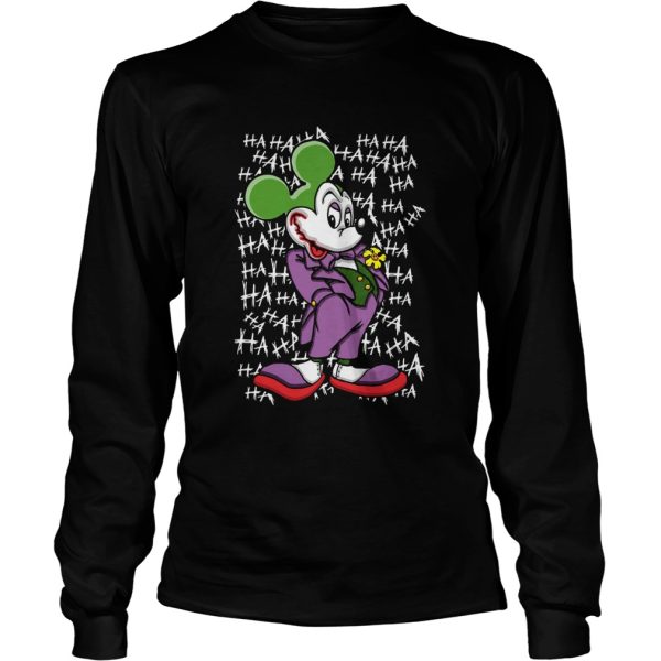 Mickey Joker Haha shirt