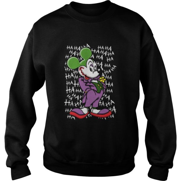 Mickey Joker Haha shirt