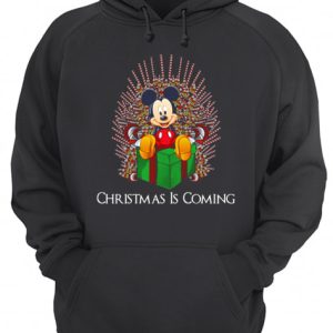 Mickey King Christmas is coming shirt 3