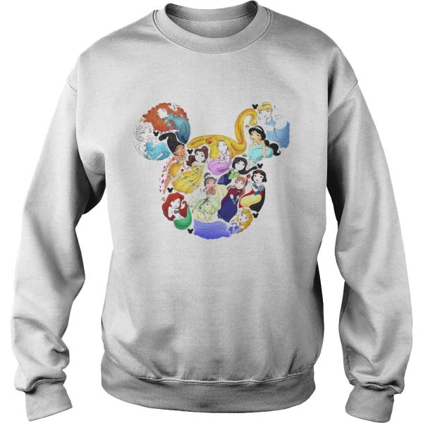 Mickey Mouse All Princess Disney shirt