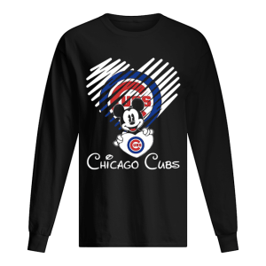 Mickey Mouse Baseball Chicago Cubs shirt 1