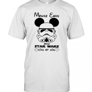 Mickey Mouse Cars And Star Wars Kind Of Girl T-Shirt