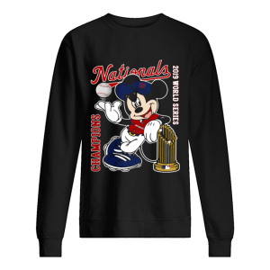 Mickey Mouse Disney Washington Nationals Champions 2019 World Series shirt 2