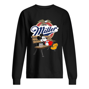 Mickey Mouse Drink Miller Beer shirt