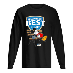 Mickey Mouse Drink Milwaukee’s Best Light Beer shirt