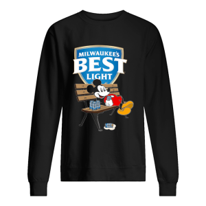 Mickey Mouse Drink Milwaukees Best Light Beer shirt 2