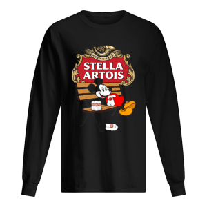 Mickey Mouse Drink Stella Artois shirt 1