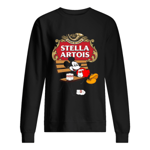 Mickey Mouse Drink Stella Artois shirt 2